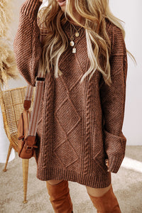 Mocha Latte Sweater Dress