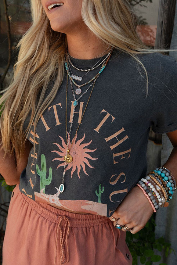 one with the sun tee
