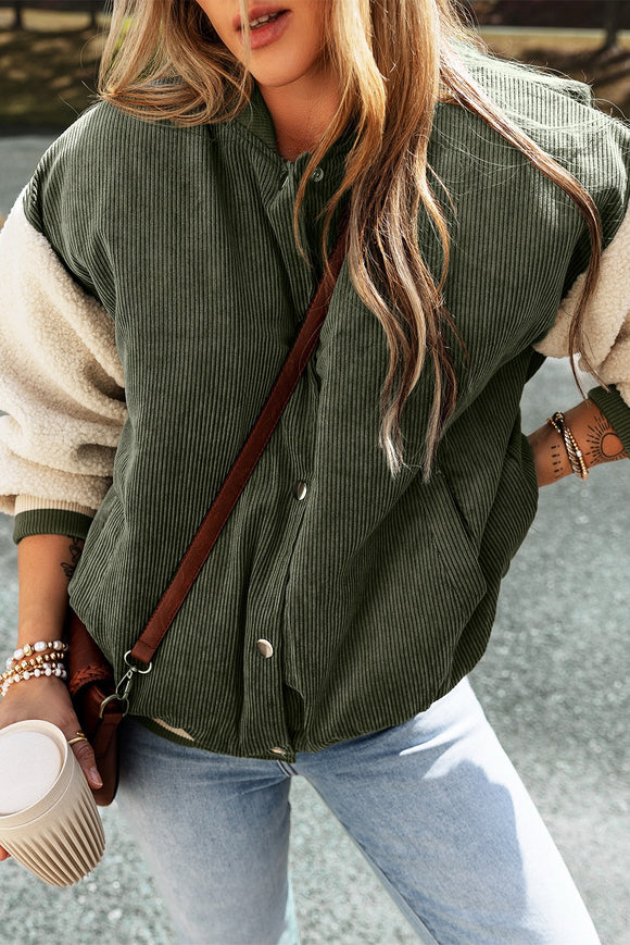 Olive varsity Jacket