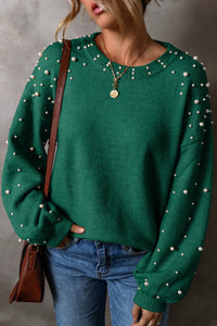 Pearl emerald sweater