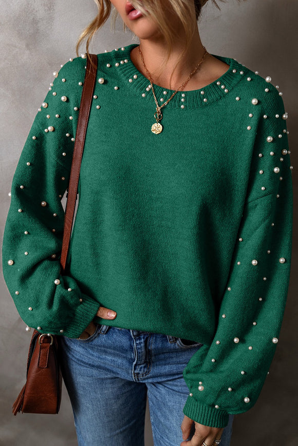 Pearl emerald sweater