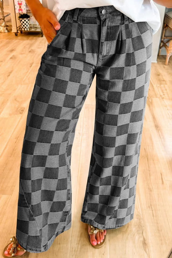 Black denim disco