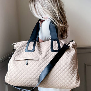 quilted weekenders