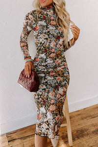 floral bodycon